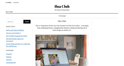 Desktop Screenshot of ilnaclub.info